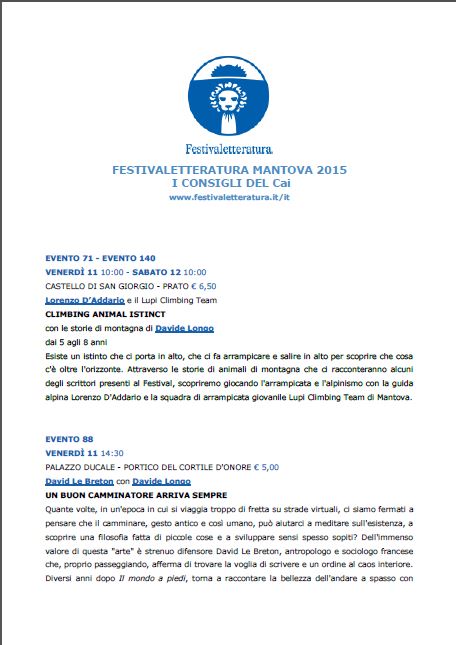 Festivaletteratura Mantova 2015